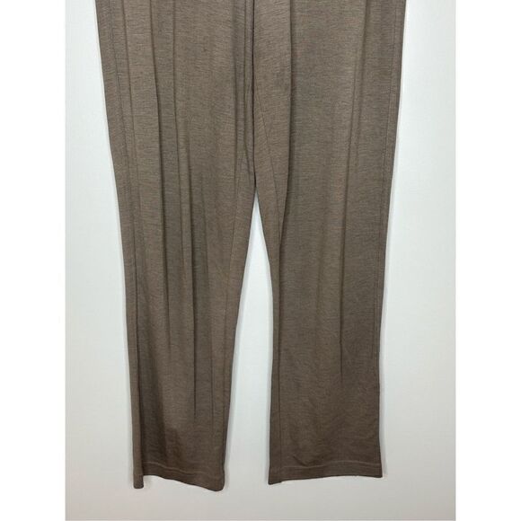 St. John Dark Tan Pull-on Pants Size Medium - Picture 3 of 5